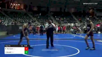 157 lbs Consolation - Ronan Wunsch, Maize vs Ian Aouad, Team Brawlers