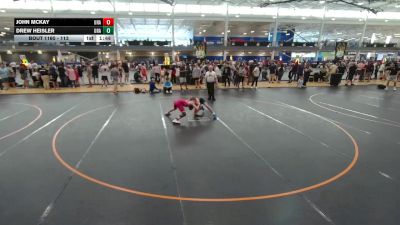 113 lbs Cons. Round 5 - Drew Heisler, Unattached vs John McKay, Unattached