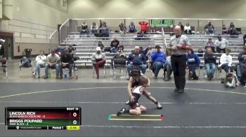 44 lbs Round 5 (6 Team) - Briggs Poupard, SWAT Black vs Lincoln Rich, Black Knights Youth WC