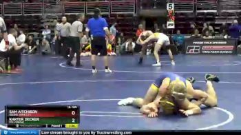 1 lbs Champ. Round 1 - Karter Decker, MFL MarMac vs Sam Aitchison, Regina, Iowa City