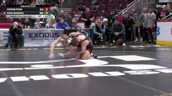 160 lbs First Round - Colton Ryan, Clearfield vs Evan Maneval, Midd-West