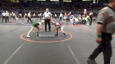 78 lbs Round Of 16 - Blake Brothers, Redbank Valley vs London Powell, Connellsville