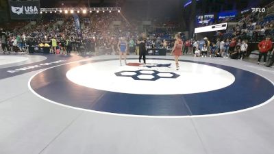100 lbs 3rd Place Match - Vivienne Popadiuc, NM vs Josie Wilson, KS