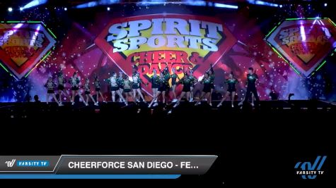 CheerForce San Diego - Ferocious [2020 L2 Junior - Small - A Day 1] 2020 Spirit Sports: Duel In The Desert
