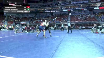 1A-215 lbs Champ. Round 2 - Donavon Farrell, Denver vs Angel Barajas, Alta/Aurelia