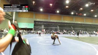 144 lbs Cons. Round 2 - Christopher Sweeney, Olympian vs George Delgado, Jesse Bethel