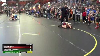 66 lbs Semifinal - Jaxon Tripp, Mid Mitten WC vs Giuvanni Tinervia, Western Matcats