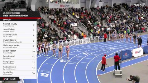 High School Girls' 1k Invitational, Finals 1