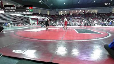 285 lbs Quarterfinals (8 Team) - Cole Breneman, BIXBY vs Gunner Wilson, BROKEN ARROW