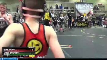 80 lbs Round 3 (4 Team) - Jason Grimmett Jr, Barn Kids vs Bradyn Tompkins, Team Good. Real Good.