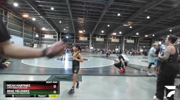 70 lbs Round 4 - Micah Martinez, Lions Wrestling Club vs Rene Melendez, Thundercats Wrestling