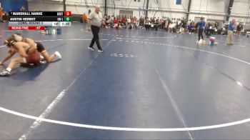 Silver 141 lbs Cons. Round 3 - Austin Herbst, Wisconsin-La Crosse vs Marshall Hanke, Wartburg