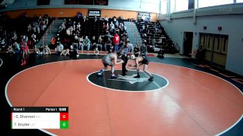 12U - 135 lbs Round 1 - Colman Shannon, Southmoreland vs Tristan Snyder, Latrobe