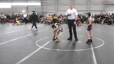 68 lbs Round 3 (6 Team) - Brantley Barnes, Mitten Mayhem vs Ryan Harris, Shamrock WC