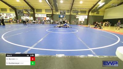 130 lbs Rr Rnd 1 - Dawson Wyrick, Central Missouri Wrestling Club vs Steven Buddemeyer, Unaffiliated