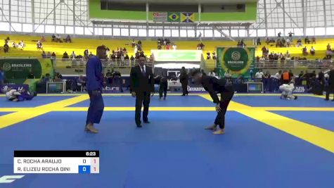 CAIO ROCHA ARAUJO vs RÔMULO ELIZEU ROCHA DINIZ 2023 Brasileiro Jiu-Jitsu IBJJF