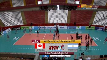 Full Replay - 2019 NORCECA Womens XVIII Pan-American Cup - Group B - Jul 13, 2019 at 3:47 PM CDT