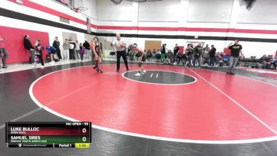 95 lbs Round 3 - Luke Bulloc, Open Mats vs Samuel Sires, Odessa Youth Wrestling