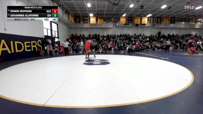 215 lbs Cons. Round 1 - Edwin Hopkins, Westminster vs Johannes Alatorre, Murrieta Valley