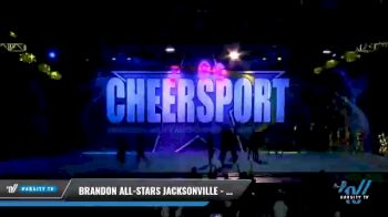 Brandon All-Stars Jacksonville - Bombshells [2021 L4 Senior - Small - A Day 1] 2021 CHEERSPORT National Cheerleading Championship