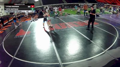 92 lbs Semis - Tytan Freeman, Idaho vs Otto Huffman
