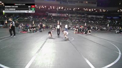 55 lbs Consi Of 8 #2 - Sophia Callias, Red Nose vs Lyla Greene, F.l.o.w.