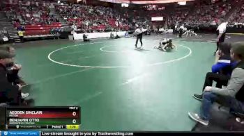 D1-170 lbs Semifinal - Aeoden Sinclair, Milton vs Benjamin Otto, Brookfield Central