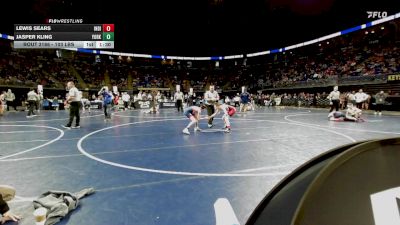 103 lbs Round Of 32 - Lewis Sears, Indiana vs Jasper Kling, York Suburban