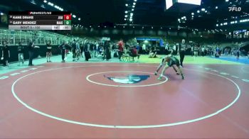 120 lbs Cons. Round 3 - Gary Mendez, Mater Academy vs Kane Drake, Jensen Beach