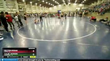 90 lbs Semis & Wb (16 Team) - Caleb Jackson, Champions vs Peyton Hogan, Uintah