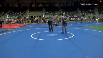 130 lbs Quarterfinal - Jason Watkins, Catoosa Youth Wrestling vs Landon Wilde, Perry Wrestling Academy