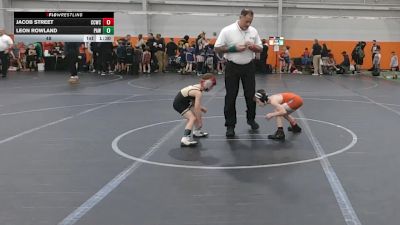 48 lbs Round 1 (6 Team) - Jacob Street, Capital City WC vs Leon Rowland, PAW