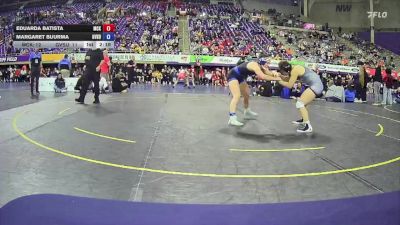 145 lbs Semis & 3rd Wb (16 Team) - Margaret Buurma, Grand Valley State vs Eduarda Batista, McKendree University