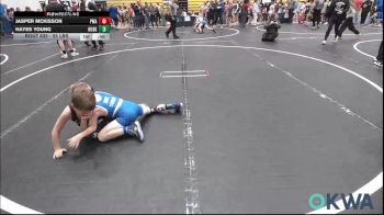55 lbs Consolation - Jasper McKisson, Perry Wrestling Academy vs Hayes Young, Huskey Wrestling Club