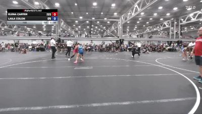 145 lbs Round 3 - Elena Carter, 757 SIRENS vs Laila Colon, Central Pennies Grit