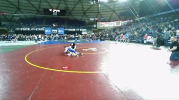 92 lbs Champ. Round 1 - Aiden Leinenbach, BMA Wrestling vs Hank Pennington, Twin City Wrestling Club