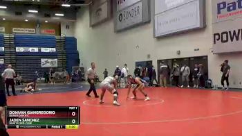 184 lbs Champ. Round 1 - Donivan Giangregorio, Beaver Dam RTC vs Jaden Sanchez, Unattached-CSUB