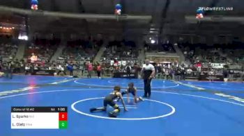 64 lbs Consolation - Lawson Sparks, Bad Karma vs Landon Dietz, Standfast Wrestling