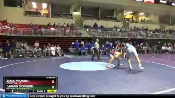 195 lbs Round 5 (8 Team) - Cannon O`Connor, Papillion-La Vista South vs Jaxon Vikander, Manhattan