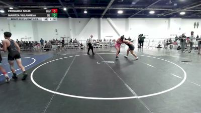 Rr Rnd 1 - Fernanda Solis, Unattached vs Maritza Villanueva, Siu Wrestling