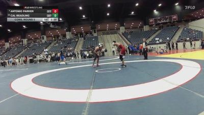 157 lbs Cons. Round 5 - Antonio Parker, Cumberland (Tenn.) vs Cal Beadling, Campbellsville (Ky.)