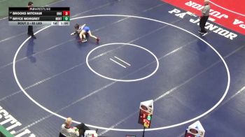 82 lbs Round Of 64 - Brooks Mitcham, Union City vs Bryce Morgret, Montgomery