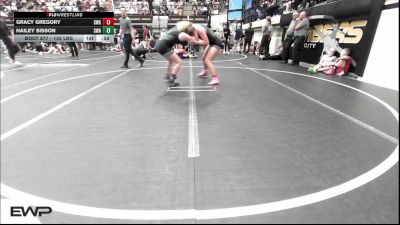 135 lbs 3rd Place - Gracy Gregory, Shelton Wrestling Academy vs Hailey Sisson, Shelton Wrestling Academy