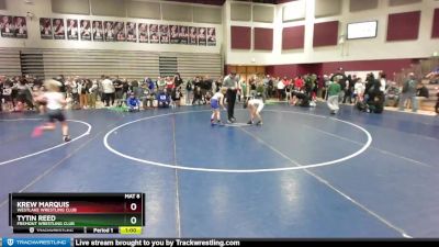 58 lbs Quarterfinal - Krew Marquis, Westlake Wrestling Club vs Tytin Reed, Fremont Wrestling Club