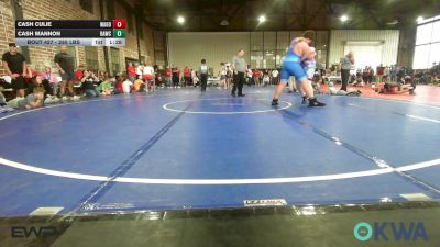 285 lbs Semifinal - Cash Culie, Wagoner Takedown Club vs Cash Mannon, Broken Arrow Wrestling Club
