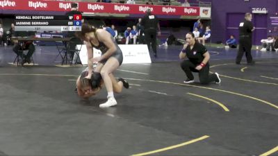 131 lbs Placement Matches (16 Team) - Kendall Bostelman, William Penn vs Jasmine Serrano, Grand View