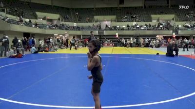 55 lbs Cons. Round 3 - Alan Petersen, American Outlaws Wrestling vs Emery Zuehlke, Bandits Club Wrestling