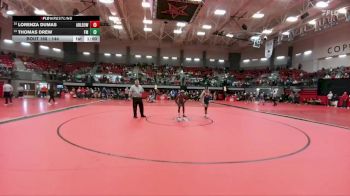 144 lbs Cons. Round 1 - Lorenza Dumas, Arlington Bowie vs Thomas Drew, Lewisville Flower Mound