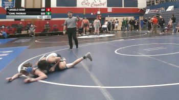 107 lbs Quarterfinal - Angelo Boni, Central Valley vs Carl Thomas, Burrell