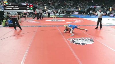 Champ. Round 1 - Hunter Rutten, Riverside vs Braxtin Fowler, Twin River